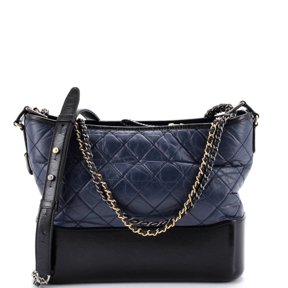 Chanel Gabrielle Hobo Quilted Aged #260960C25B